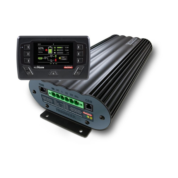 REDARC The Manager30 Battery Management System & RedVision Display BMS1230S3R-NA