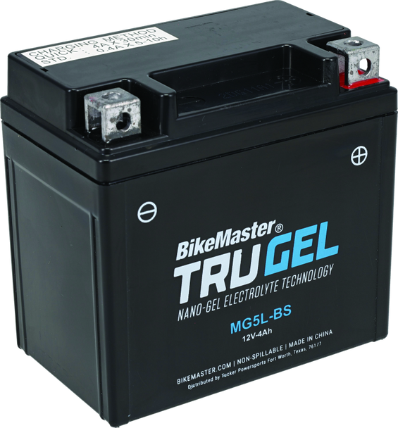 BikeMaster Trugel Battery MG5L-BS 780537 BikeMaster Trugel Battery MG5L-BS 780537