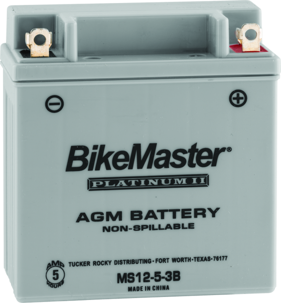 BikeMaster AGM Battery - MS12-5-3B 780735