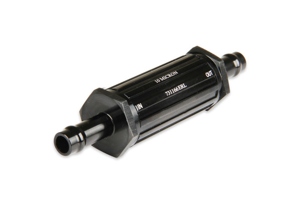 Earls 3/8 Vapgard Efi Fuel Filter 10-Micron 731166Erl