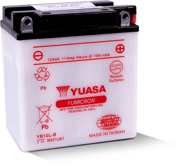 Yuasa YB10L-B Yumicron 12-Volt Battery YUAM221LB