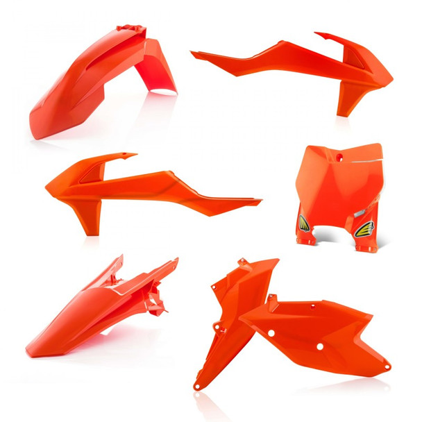 Cycra 16-18 KTM 125 SX Piece Replica Body Kit - Orange 1CYC-9417-22