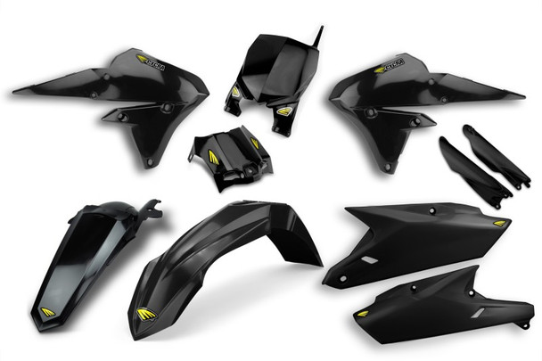 Cycra 14-18 Yamaha YZ250F Powerflow Body Kit - Black 1CYC-9312-12
