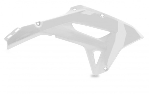 Acerbis 21-23 Honda CRF250RX/ CRF450RX Radiator Shroud - White 2861780002