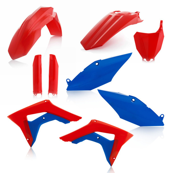 Acerbis 17-18 Honda CRF250R/ CRF450R Full Plastic Kit - Patriot 2630700146