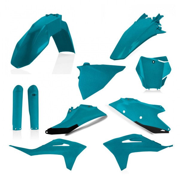 Acerbis 21-23 GasGas MC125/250F/450F/ EX300/250F/350F/450F Full Plastic Kit - Teal Metal 2872797441