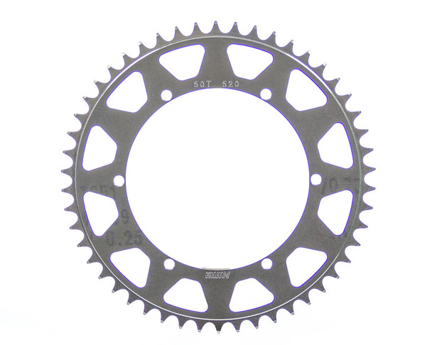 M And W Aluminum Products Rear Sprocket 50T 6.43 Bc 520 Chain Sp520-643-50T