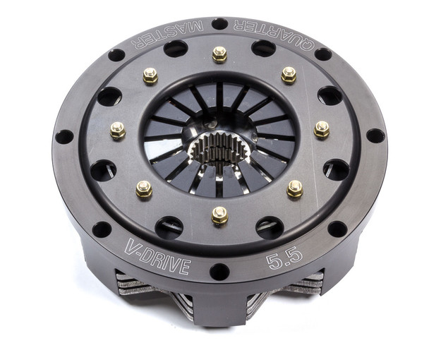 Quarter Master 5.5In V-Drive Clutch 3 Disc 1-5/32In X 26 Spl 385090 Quarter Master 5.5In V-Drive Clutch 3 Disc 1-5/32In X 26 Spl 385090