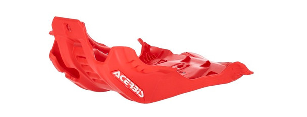 Acerbis 20-23 Beta RR 2T 250/300/ RR 2T RC 250/300 Skid Plate Large - Red 2801950004