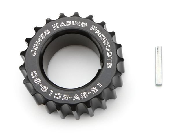 Jones Racing Products Htd Crankshaft Pulley 21 Tooth 1-1/8 Id 1/8In Key Cs-6102-As-21
