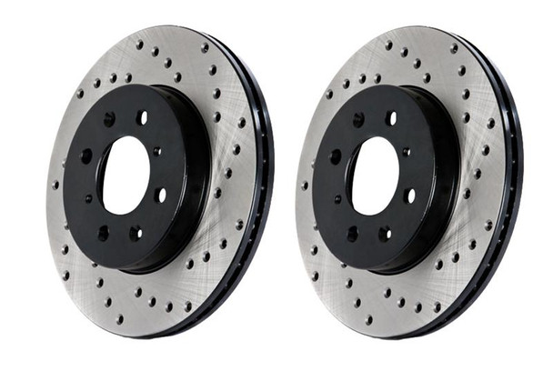 Centric Drilled OE Design Brake Rotor 128.37085