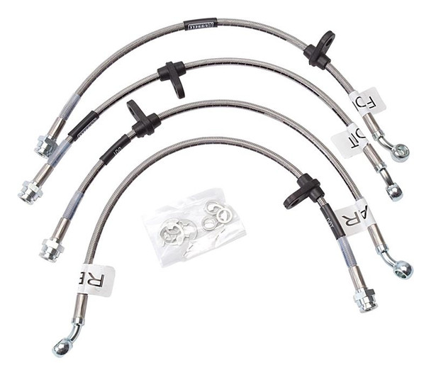 Russell Performance 99-02 Honda Civic Coupe Si Brake Line Kit 684510
