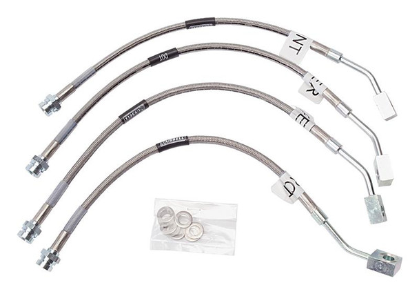 Russell Performance 97-04 Chevrolet Corvette C5 (Including Z06) Brake Line Kit 692190