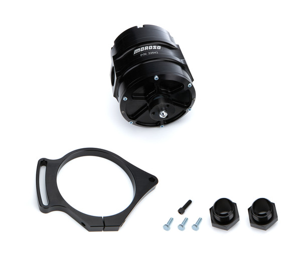 Moroso Pro Mod 4-Vane Vacuum Pump W/Brkts. & Hdwr 22643