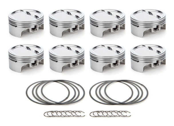 Race Tec Pistons Sbc Dished Piston Set 4.155 Bore -24.8Cc 1000209