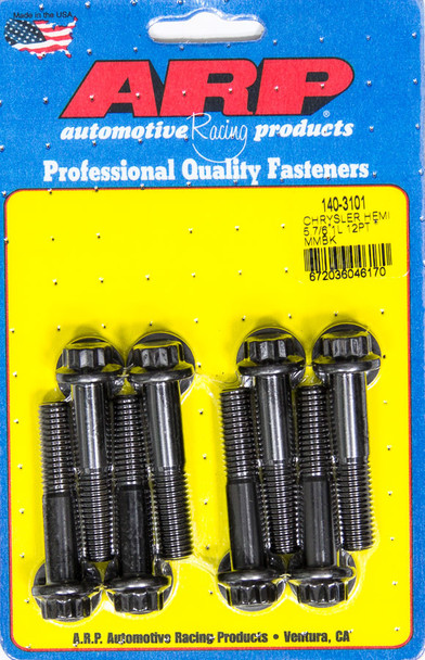 Arp Motor Mount Bolt Kit 12Pt Mopar 5.7/6.1L Hemi 140-3101 Arp Motor Mount Bolt Kit 12Pt Mopar 5.7/6.1L Hemi 140-3101