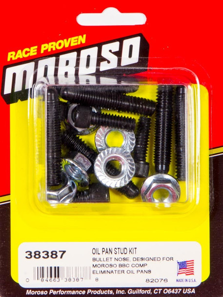 Moroso Bullet Nose Oil Pan Stud  38387