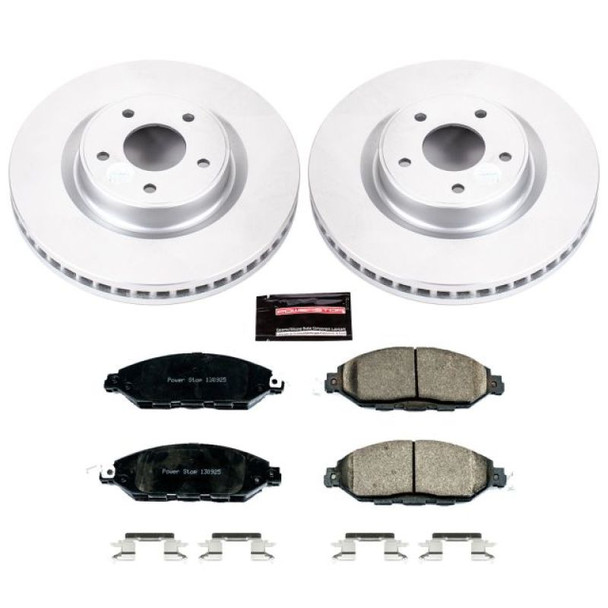 Power Stop 2013 Infiniti JX35 Front Z17 Evolution Geomet Coated Brake Kit CRK6496