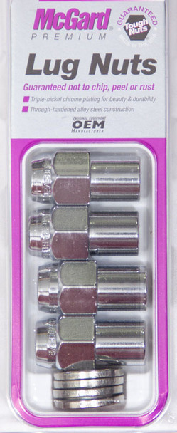 Mcgard Lug Nut 7/16 Std Shank (4) 61001