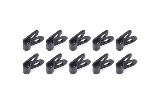 Quickcar Racing Products Adel Line Clamps Nylon 1/8In 10Pk 66-809