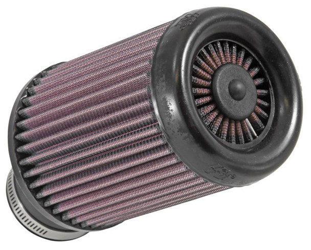 K&N Filter Universal X Stream Clamp-On 2.438in Flange ID x 4.5in Base OD x 4in Top OD x 6.563in H RX-3800