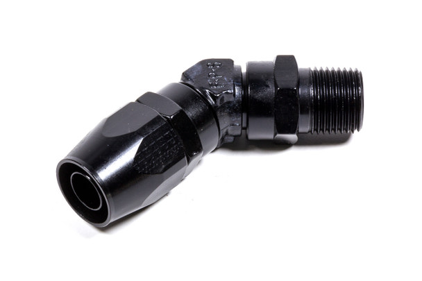 Fragola #10 45 Deg  X 1/2 Mpt Hose End Black 194510-Bl Fragola #10 45 Deg  X 1/2 Mpt Hose End Black 194510-Bl