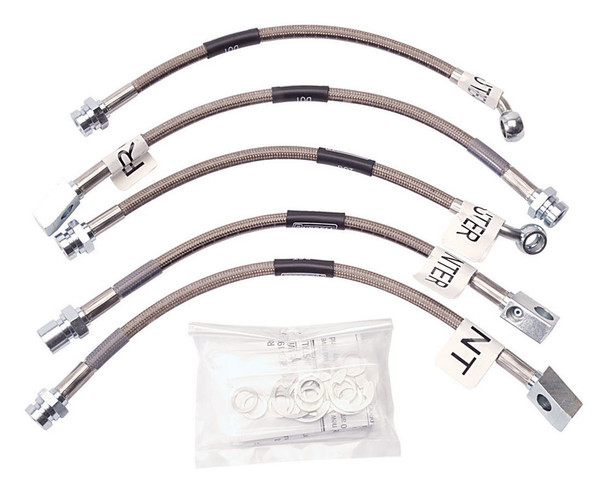 Russell Brake Hose Kit 93-97 Gm F-Body W/O Traction Cntr 692260 Russell Brake Hose Kit 93-97 Gm F-Body W/O Traction Cntr 692260
