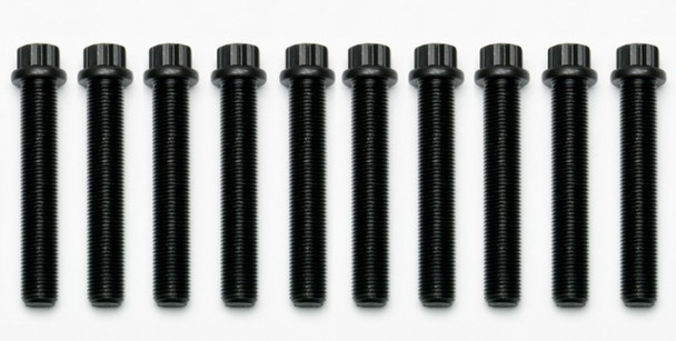 Wilwood Bolt Kit 1/2-20x3.00 LG 12 PTCS - 10 Pack Black 230-14566