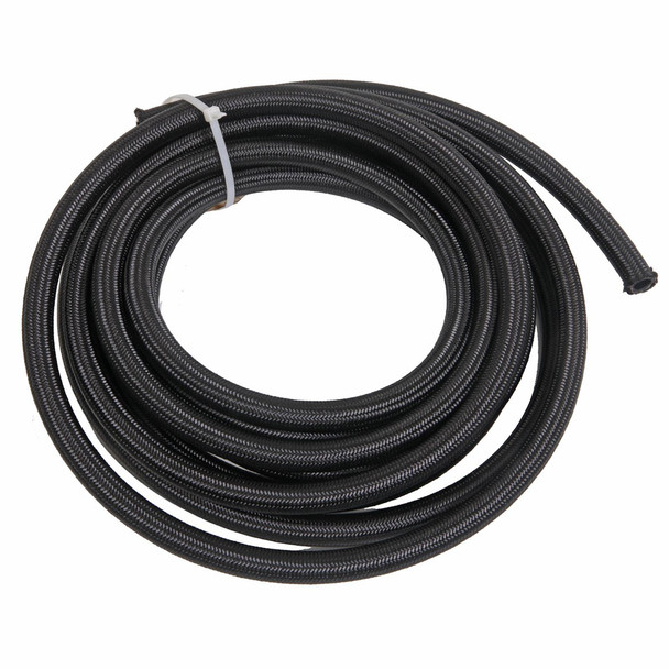 Fragola #4 Blk Nylon Race Hose 15Ft 841504