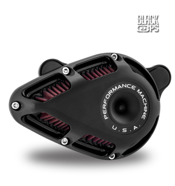Performance Machine  Jet Air Cleaner - Black Ops 0206-2140-SMB