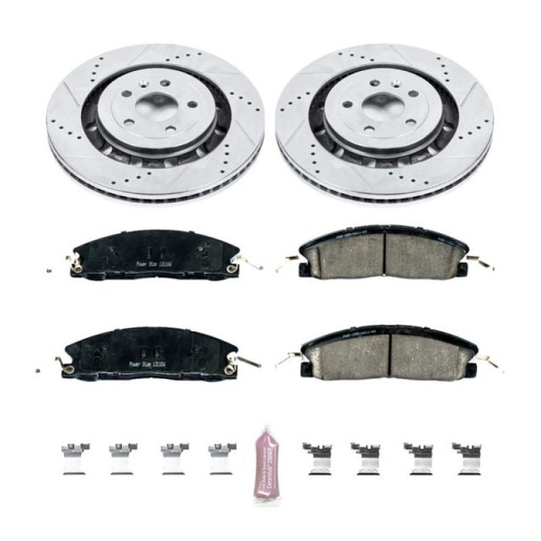Power Stop 13-19 Ford Explorer Front Z23 Evolution Sport Brake Kit K6374