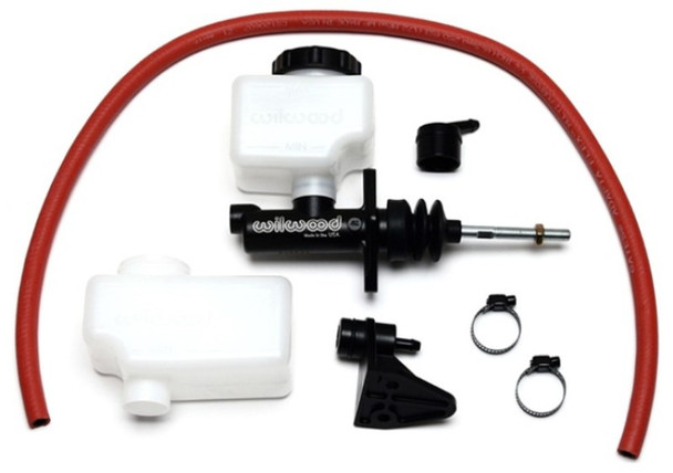 Wilwood Short Remote M/C Kit 13/16in Bore 3/8in-24 Banjo Outlet 260-13620