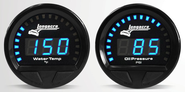 Longacre Waterproof Led 2 Gauge Panel Op/Wt 52-44660