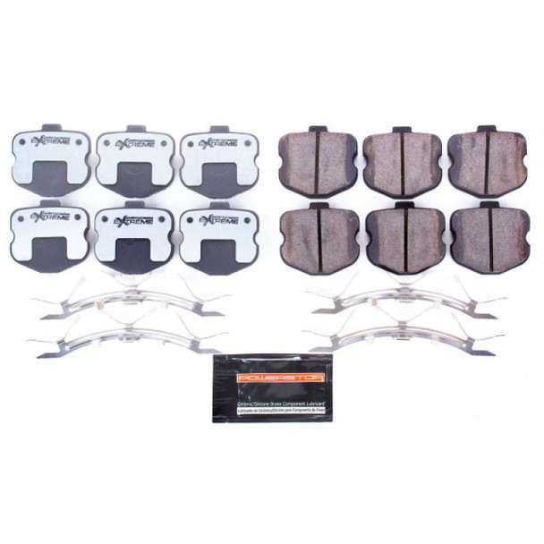 Power Stop 06-13 Chevrolet Corvette Front Z26 Extreme Street Brake Pads w/Hardware Z26-1185F