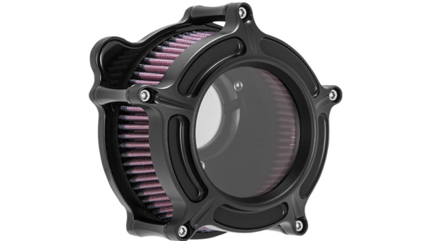 Roland Sands Design Clarion Air Cleaner - Black Ops 0206-2127-SMB