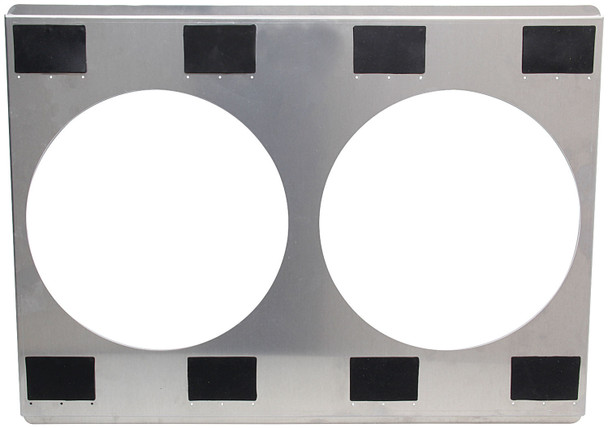 Allstar Performance Aluminum Fan Shroud 25-3/4X18-3/4 Dual 12 All30064