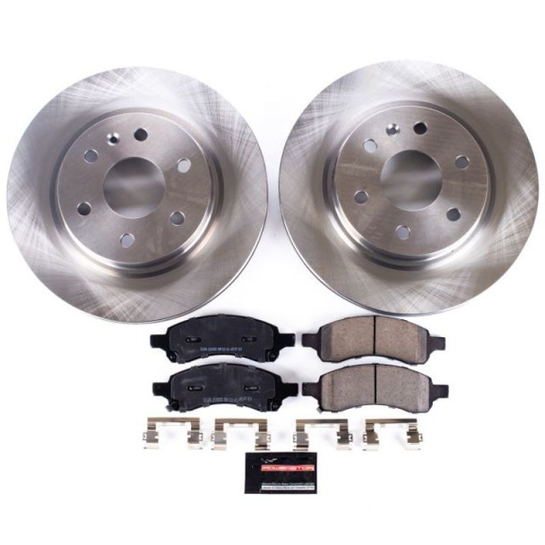 Power Stop 08-17 Buick Enclave Front Autospecialty Brake Kit KOE4657