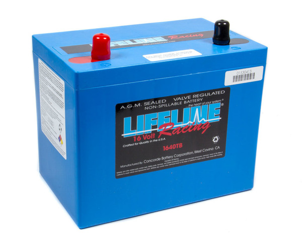 Lifeline Battery 16 Volt 2 Post Battery  Ll-1640Tb