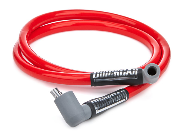 Quickcar Racing Products Coil Wire - Red 48In Hei/Socket 40-485
