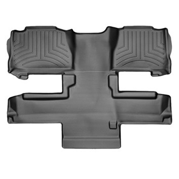 Weathertech 07-13 Tahoe Rear Floor Liners Black 442353