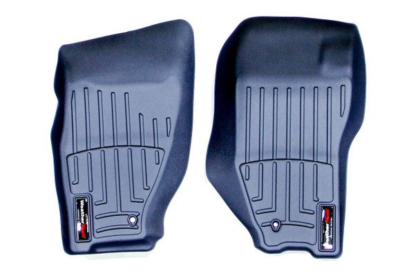 Weathertech 10-12 Jeep Liberty Front Floor Liners Black 443881