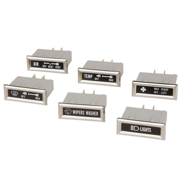 Omix-Ada Dash Indicator Light Kit ; 76-86 Jeep Cj7/Cj8 - O 13319.01