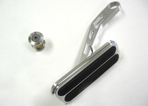 Lokar Drive-By-Wire Xl Pedal Aluminum W/ Rubber Pad Dbw-6012 Lokar Drive-By-Wire Xl Pedal Aluminum W/ Rubber Pad Dbw-6012