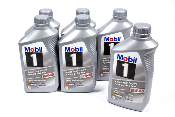 Mobil 1 15W50 Fs Oil Case 6X1 Qt  122377