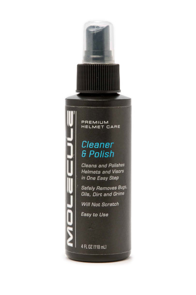 Molecule Helmet Cleaner & Polish 4Oz Spray Molmlhcp41