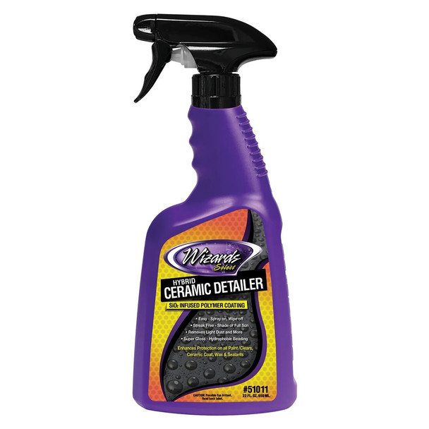 Wizards Products Hybrid Ceramic Detailer 22 Ounce Bottle 51011