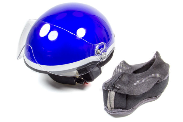 B2 Helmets - Old Helmet Paramedic Emt1 Royal Blue Xxs-Xs 52-55 1003