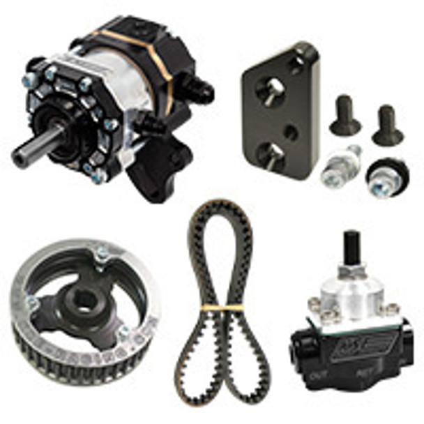 K.S.E. Racing Tandemx Pump Kit Belt Drive Sbc Bellhousing Mt Ksc2021-002
