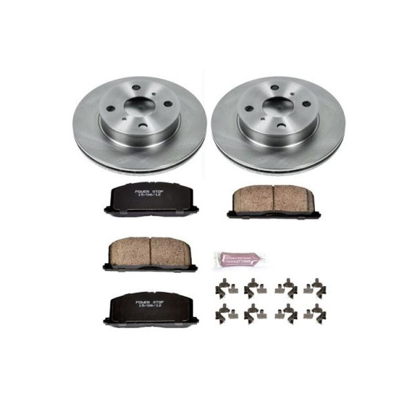 Power Stop 90-92 Geo Prizm Front Autospecialty Brake Kit KOE4781