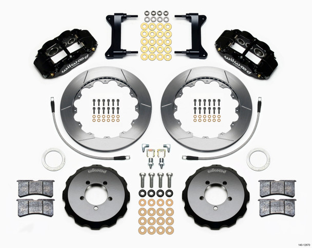 Wilwood Narrow Superlite 6R Front Hat Kit 12.88in 2012-Up Toyota / Scion FRS w/ Lines 140-12870